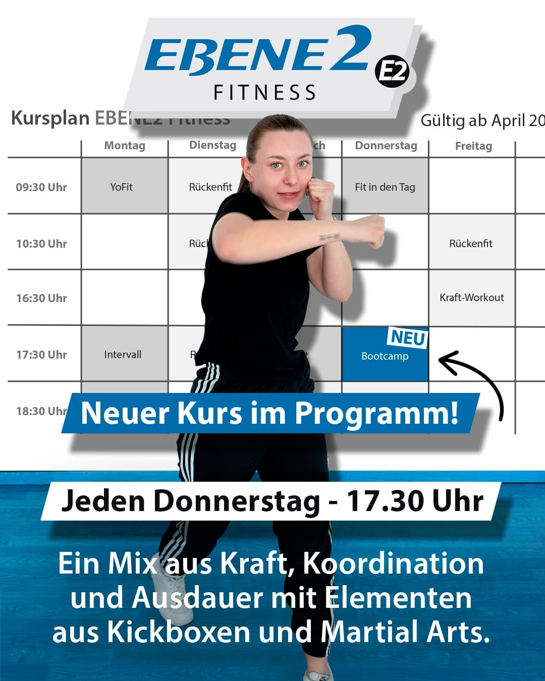 Neuer Kurs BOOTCAMP